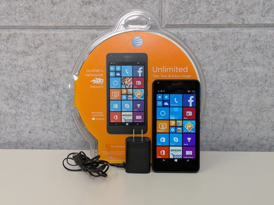 Nokia Lumia 640 - 8GB - Black - AT&T - USED