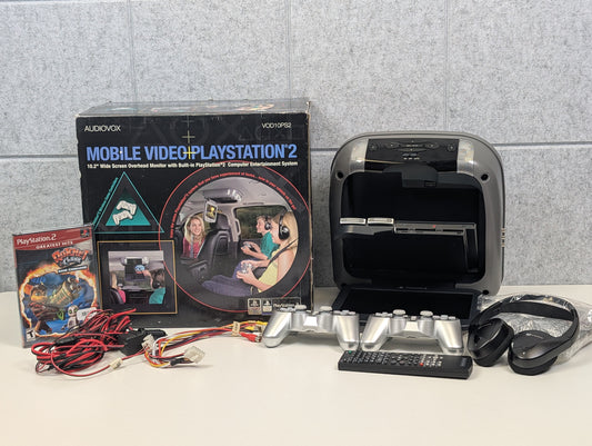 AudioVox VOD10PS2 - PlayStation 2 Overhead Car Entertainment System - USED