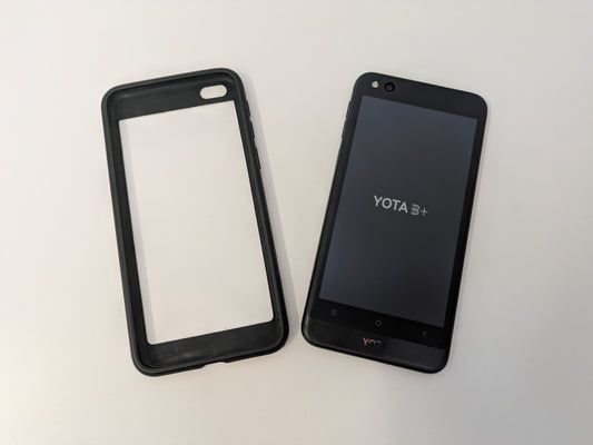 Yota YotaPhone3+ - Dual Screen e-ink Smartphone - 64GB - Black - Unlocked - USED