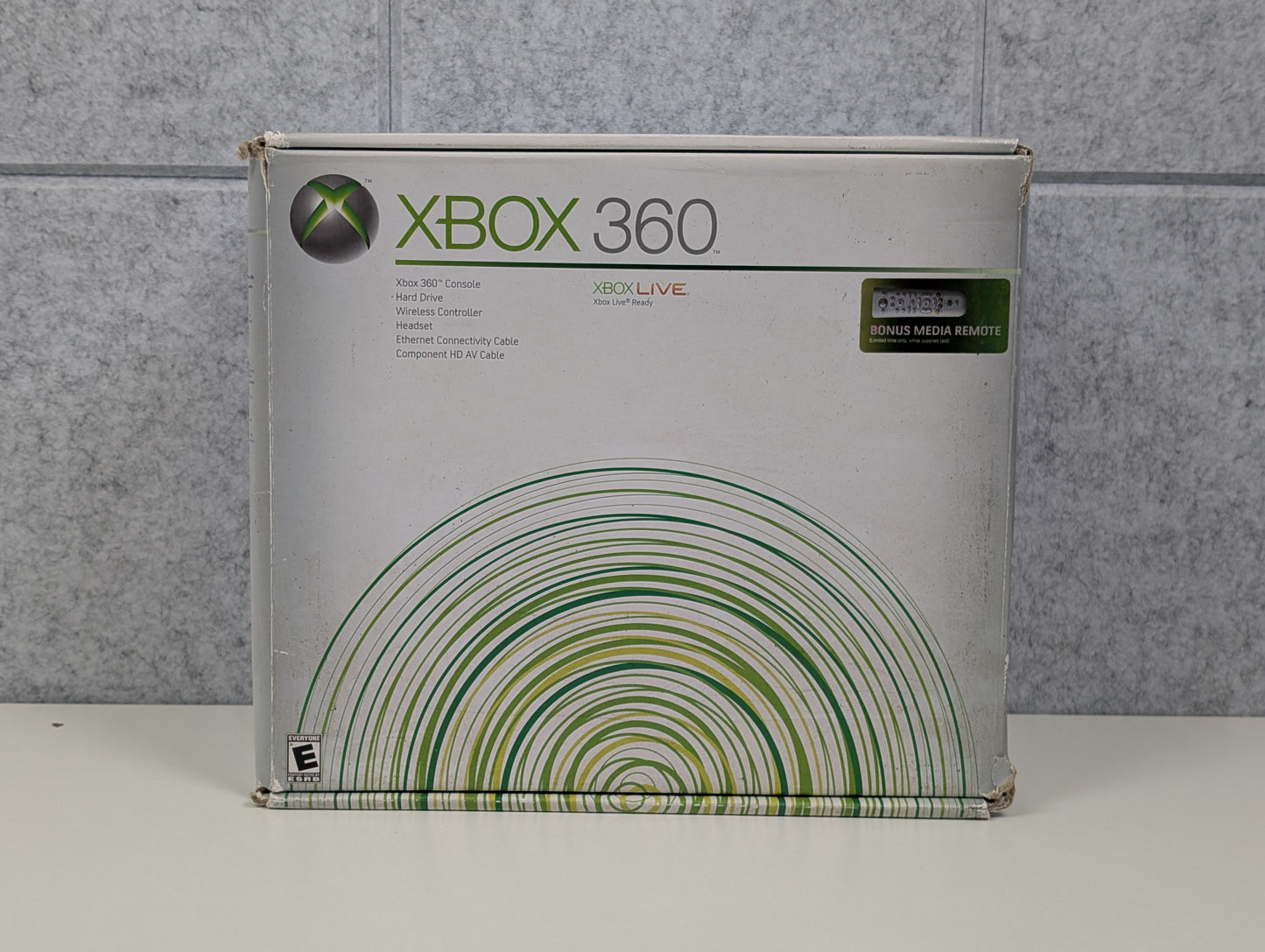 Microsoft Xbox 360 (BLADES DASH) IN BOX - NO HARD DRIVE - White - USED