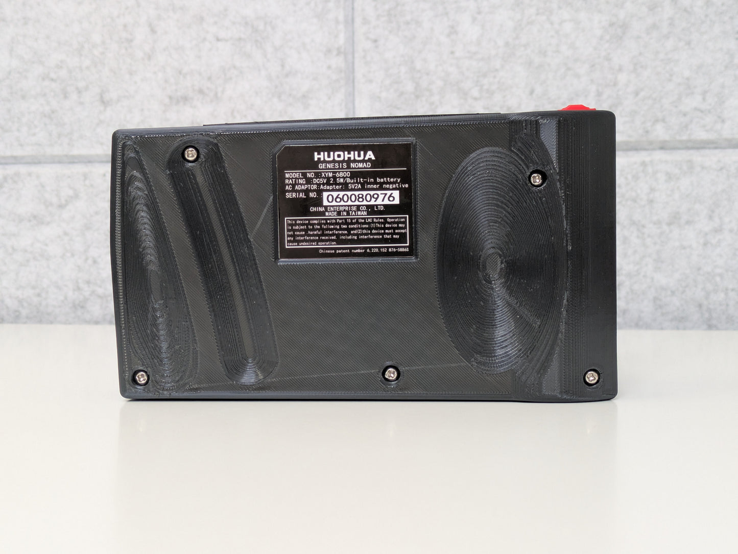 SEGA Genesis Nomad 3D Printed CLONE CONSOLE - AS-IS