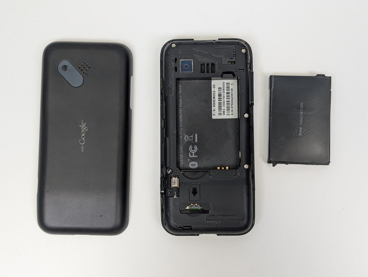 T-Mobile HTC Dream G1 (Network Locked to T-Mobile) - Black - AS-IS