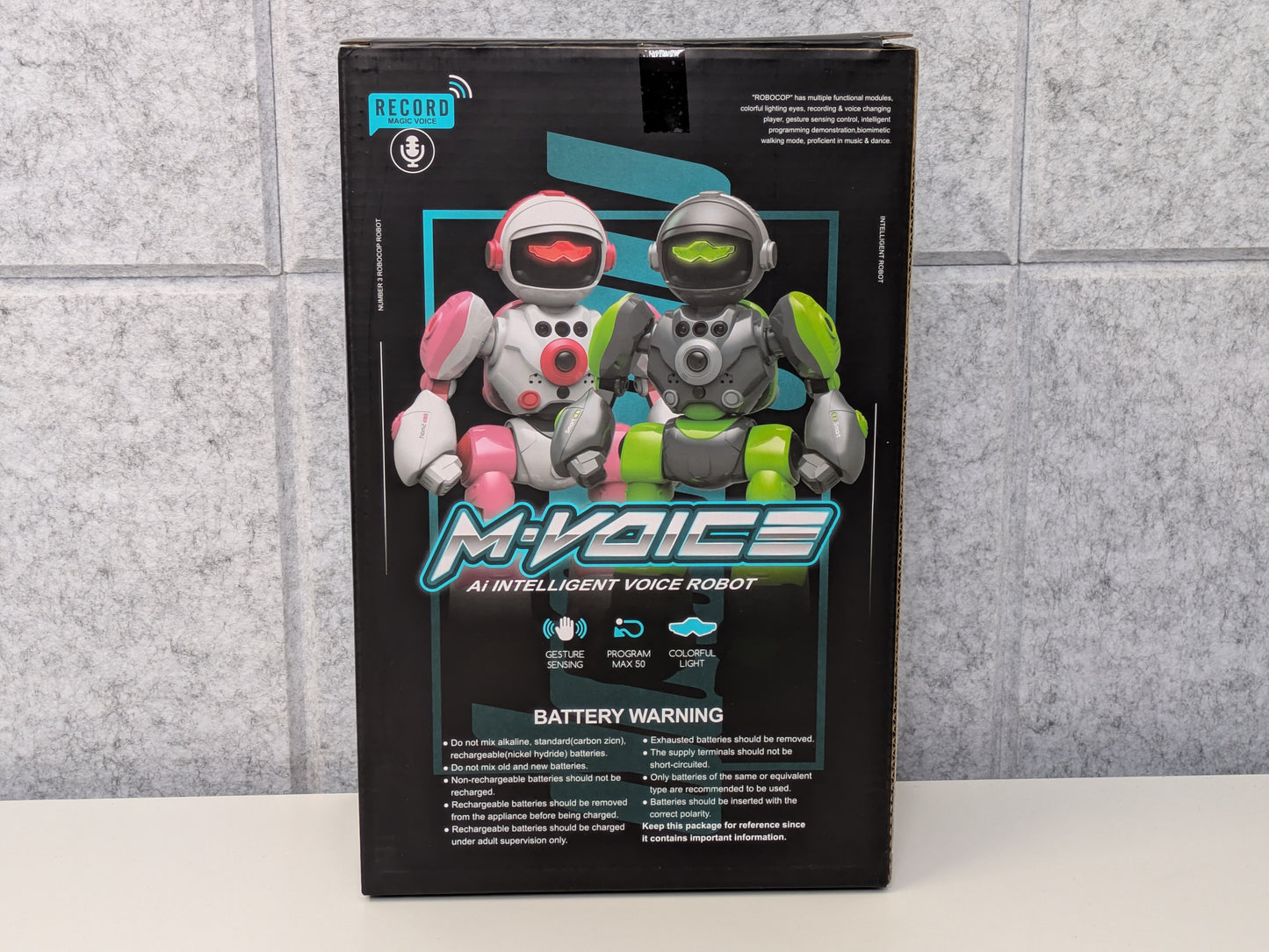 Subotech Toys M-Voice AI Intelligent Voice Robot - USED