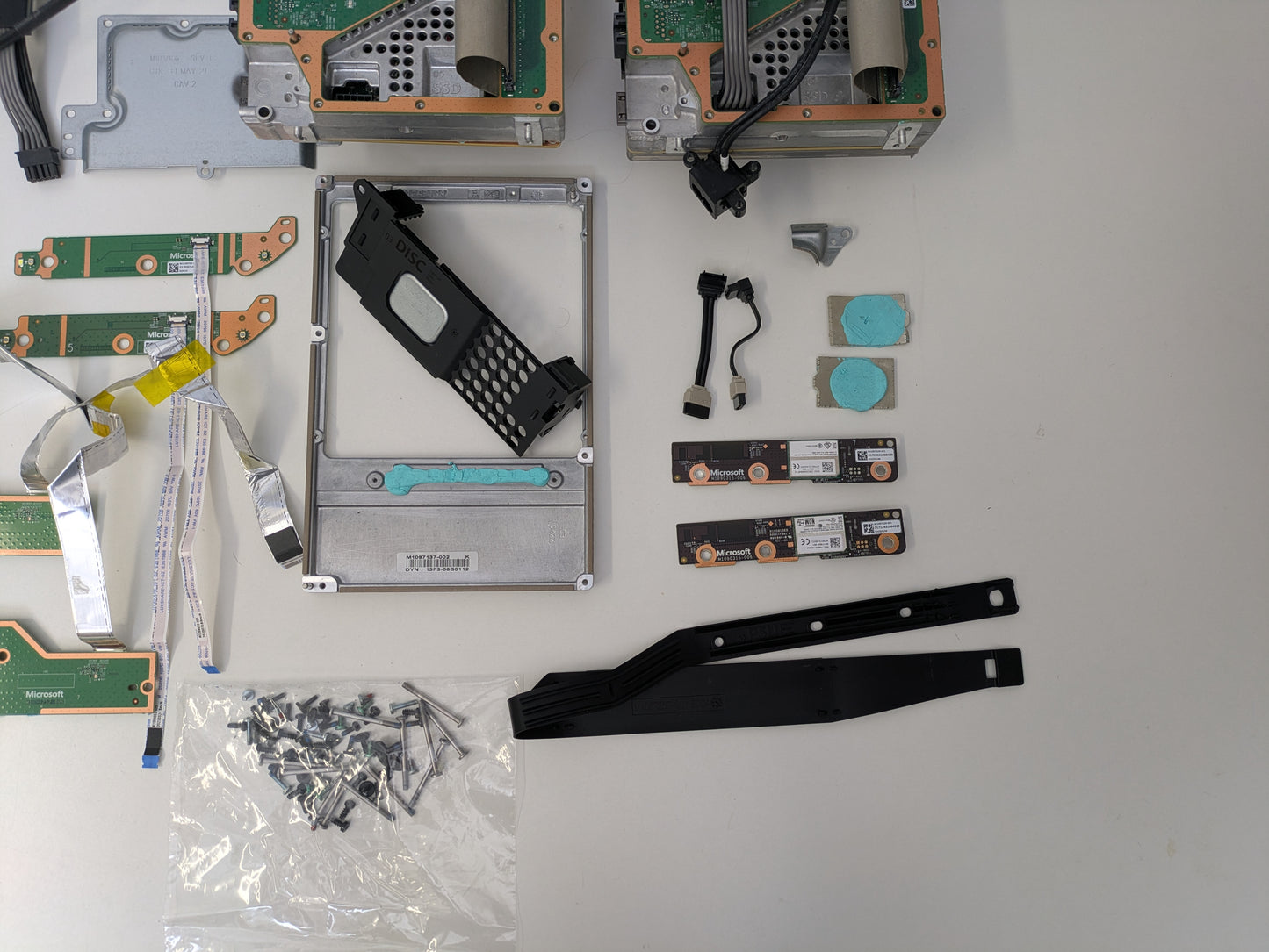 Lot of Untested Assorted Xbox Series X Internal Parts - AS-IS