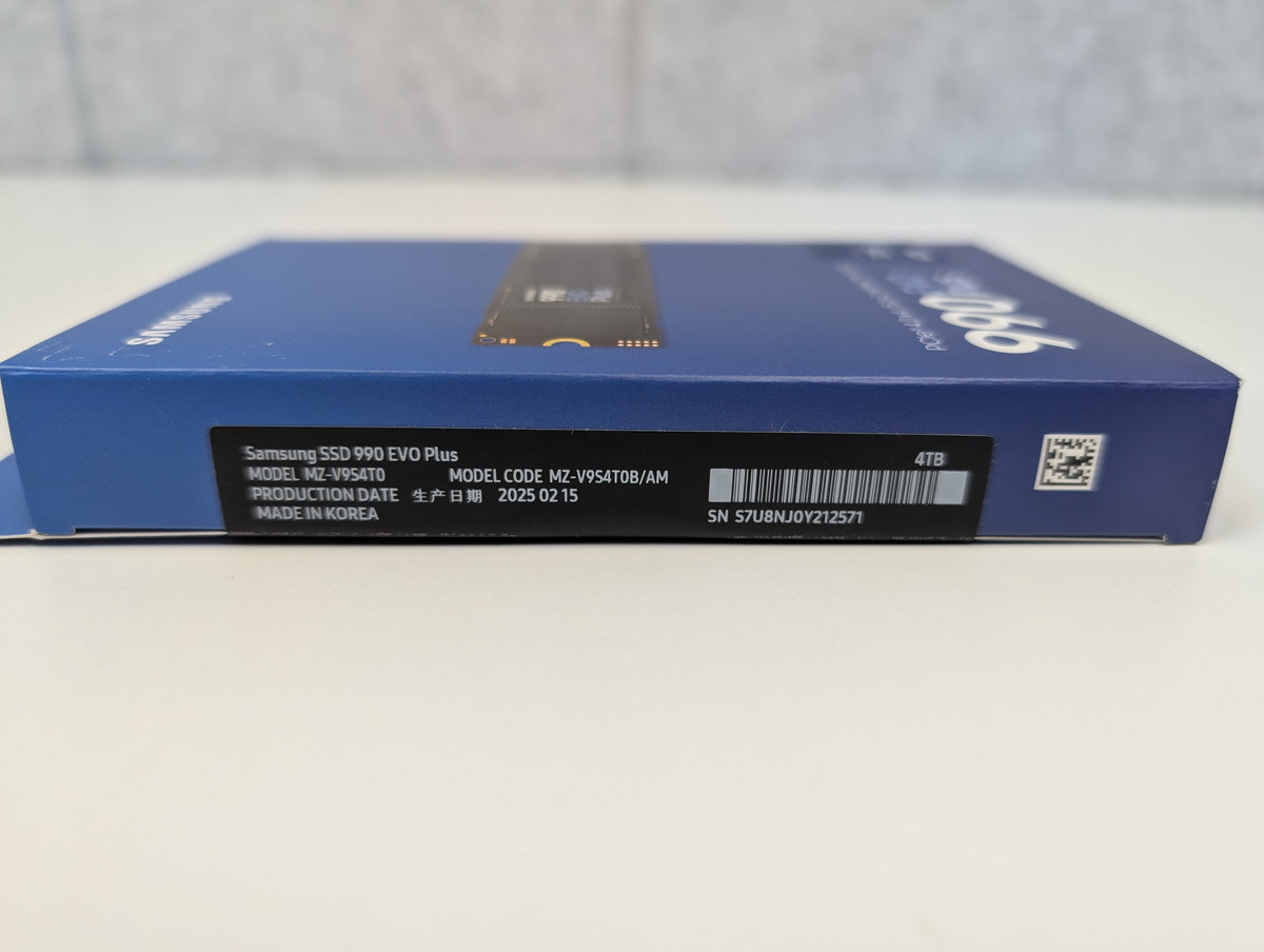 Samsung SSD 990 EVO Plus 4TB NVMe M.2 SSD - BRAND NEW, SEALED