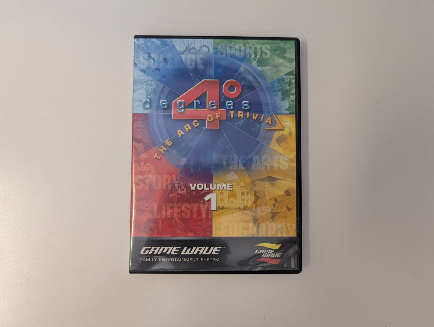 Game Wave Family Entertainment System w/ 4 Degrees Trivia Game - AS-IS
