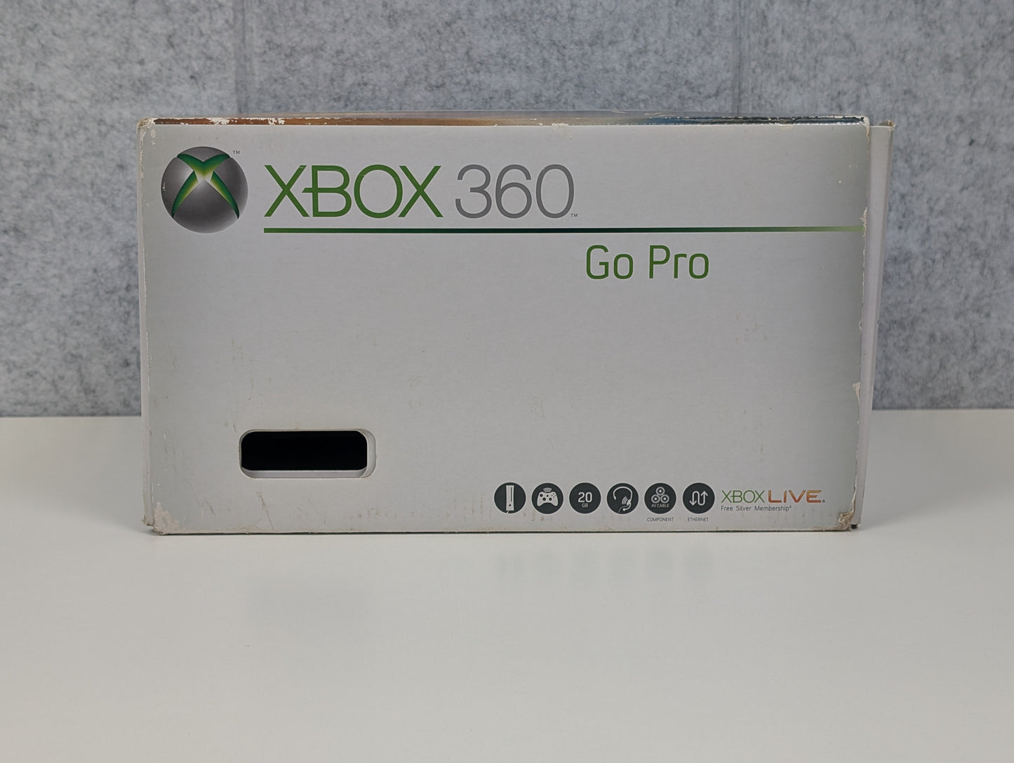Microsoft Xbox 360 (BLADES DASH) CIB - 20GB - White - OPEN BOX