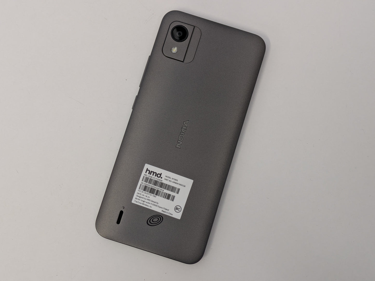 Nokia C110 N156DL (Network Locked to TracFone) - 32GB - Gray - USED