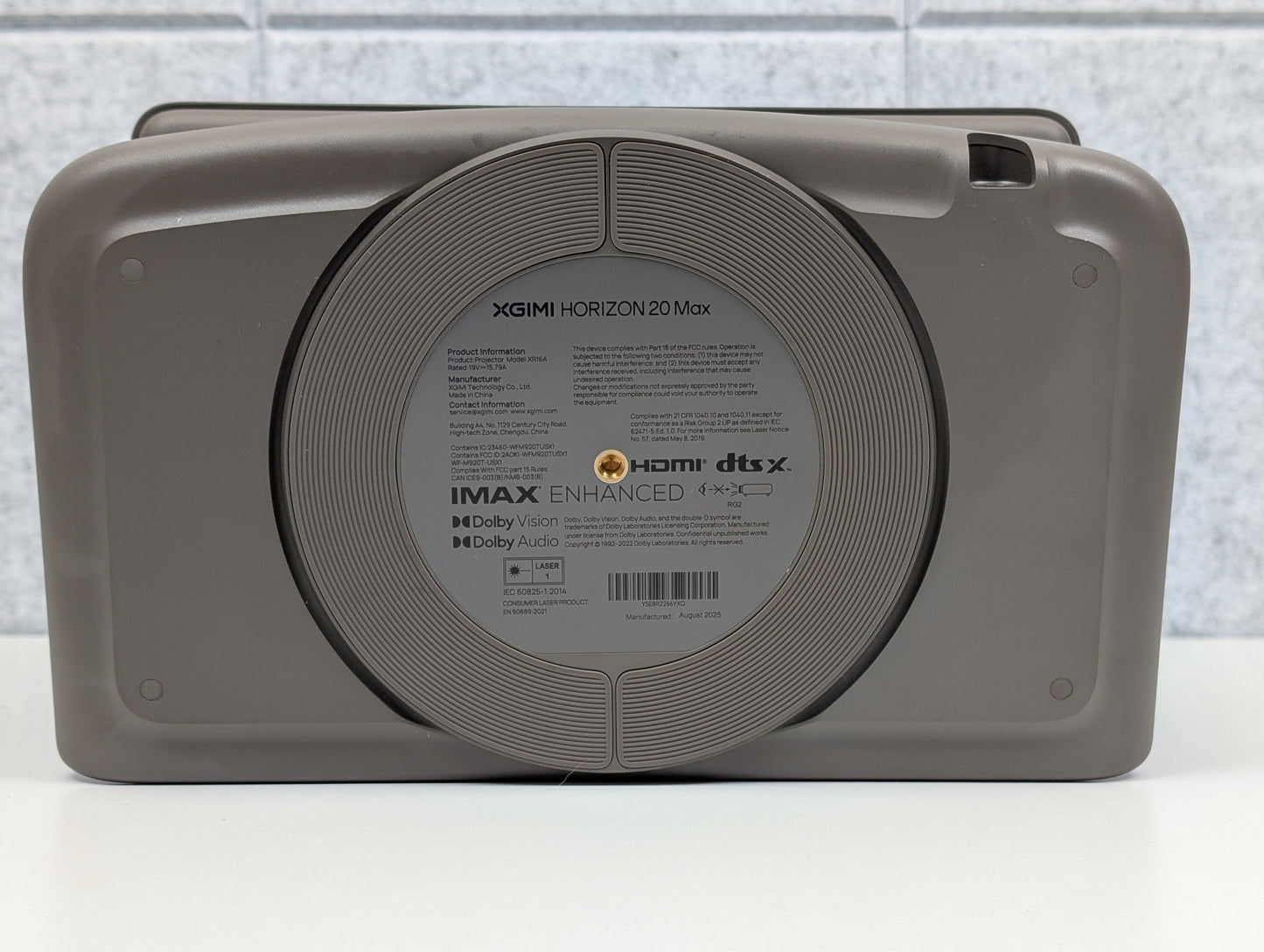 XGIMI Horizon 20 Max IMAX Home Theatre Projector with Google TV - USED