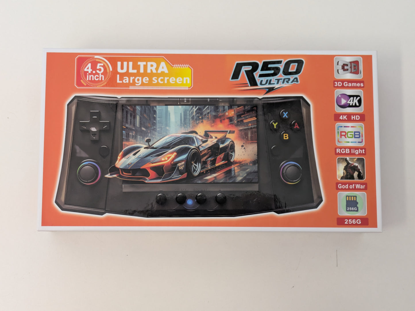 R50 Ultra (Red/Blue) - Handheld Retro Gaming Device - 256GB - USED