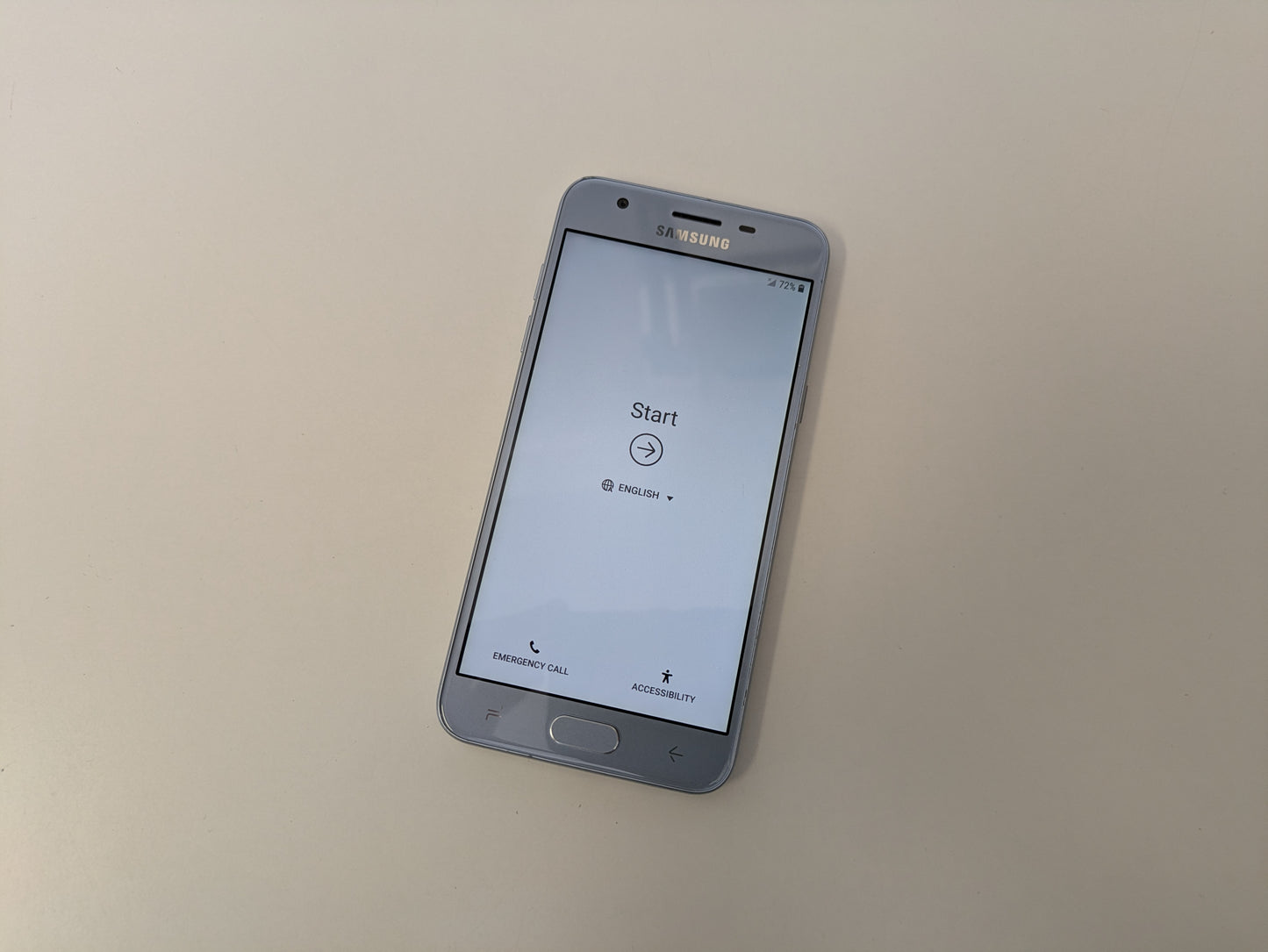 Samsung Galaxy J3 - 16GB - Silver - Verizon - USED