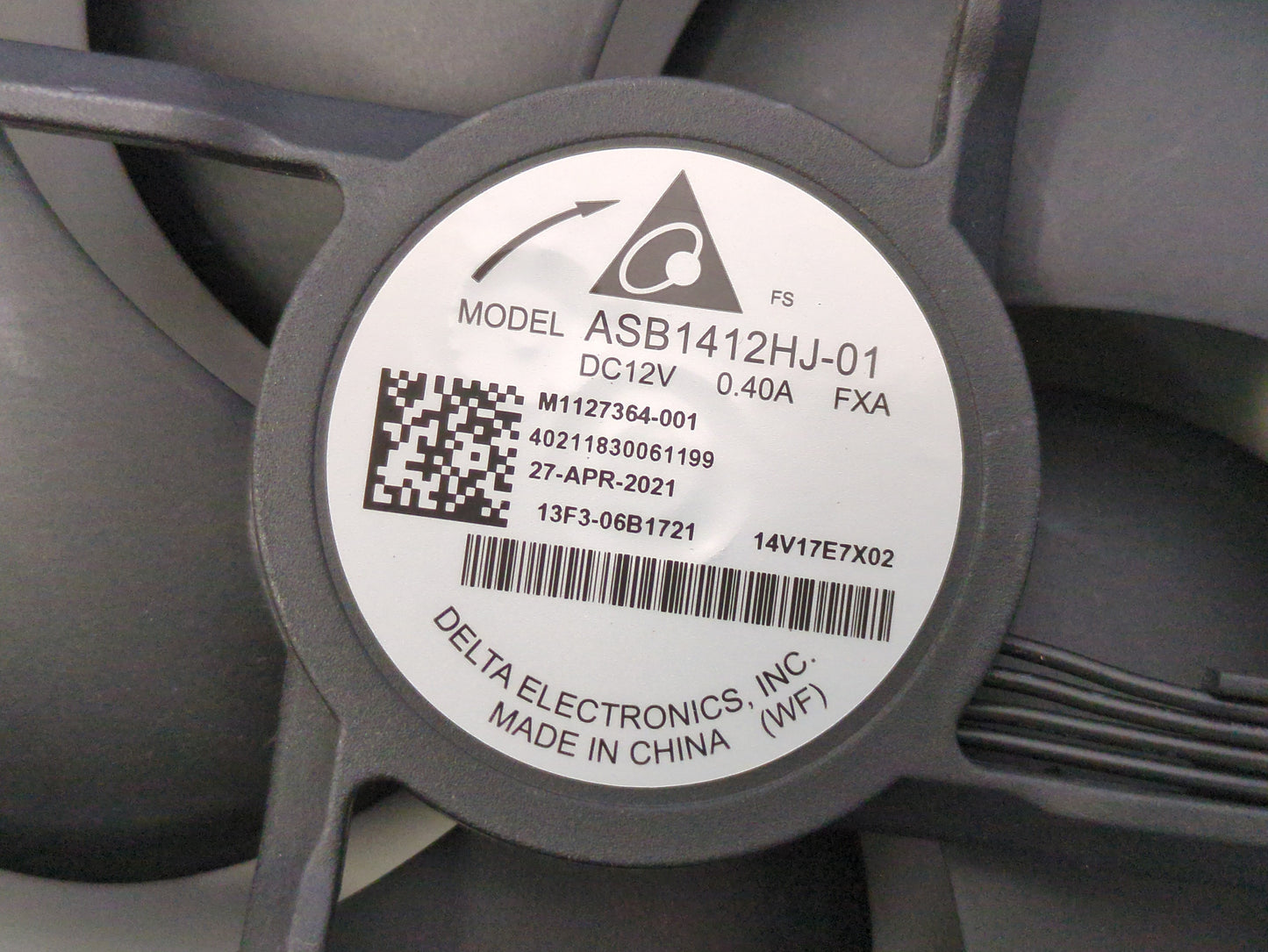 OEM Xbox Series X Internal Cooling Fan ASB1412HJ-01 - USED