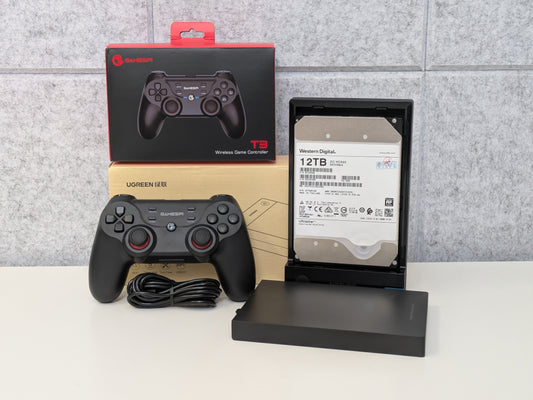 12TB Western Digital Hard Drive in UGREEN Enclosure w/ Wireless Controller - USED