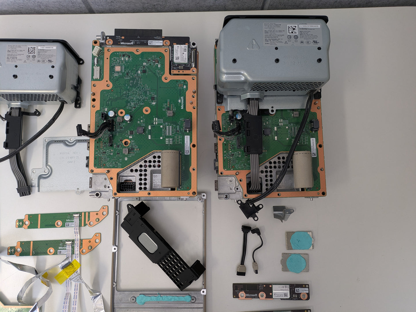 Lot of Untested Assorted Xbox Series X Internal Parts - AS-IS