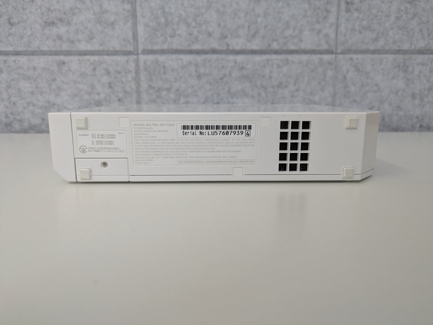 Nintendo Wii White Console (RVL-001) - COMPLETE - GameStop Refurbished - Used