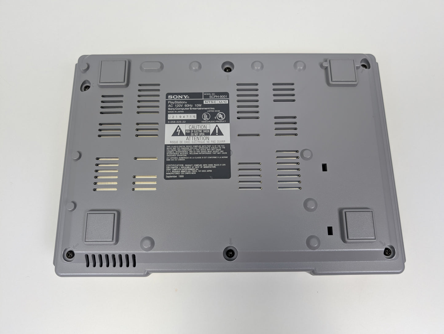 Sony PlayStation (Console Only) - Gray - AS-IS