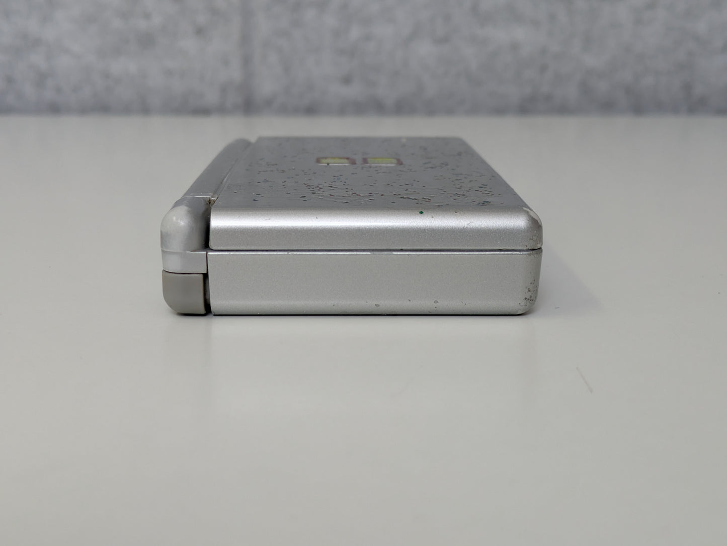 Nintendo DS Lite - Silver - Glitter Painted - CONSOLE ONLY - AS-IS