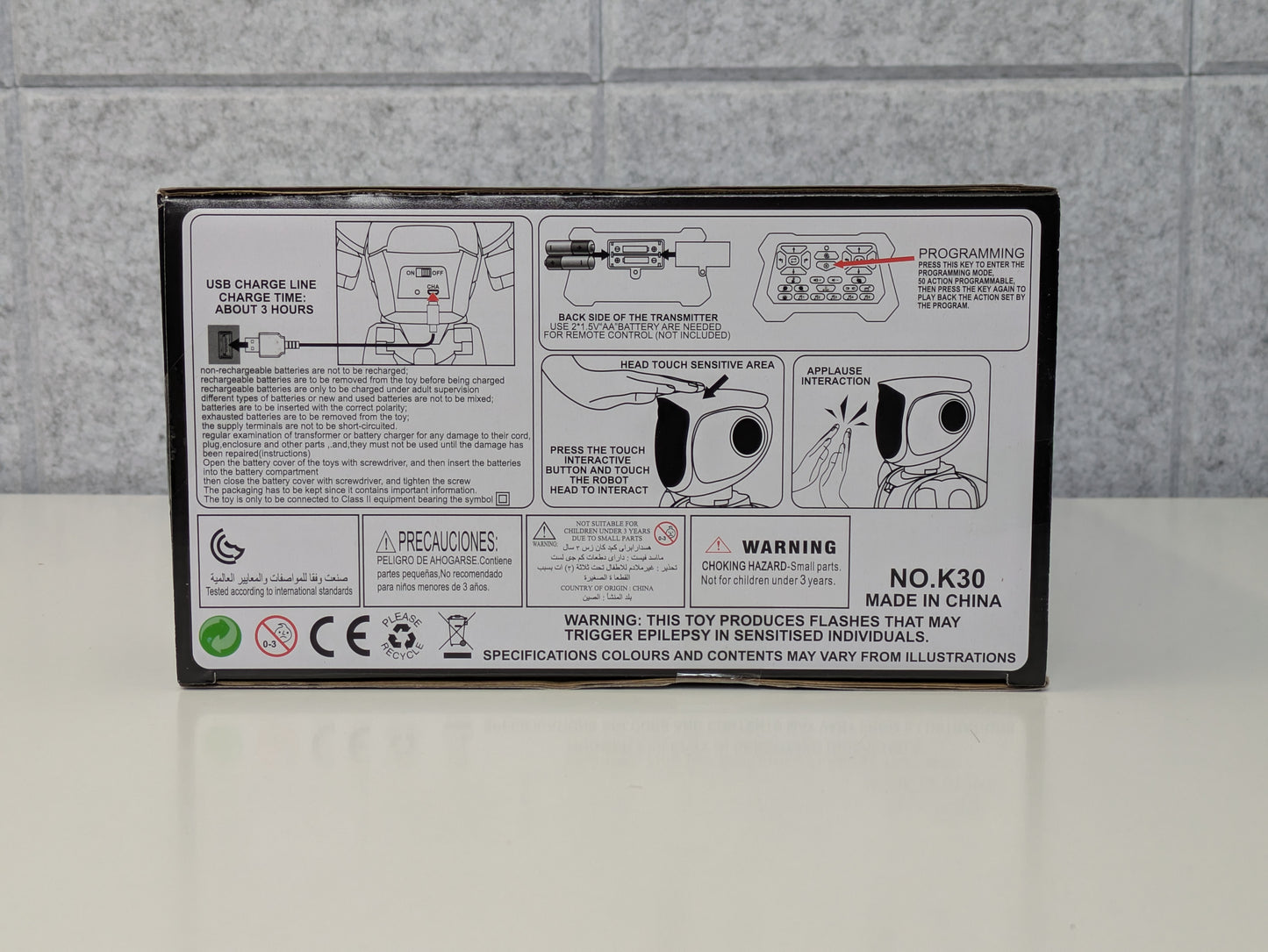 Le Neng Toys Intelligent Remote Control Robot - USED