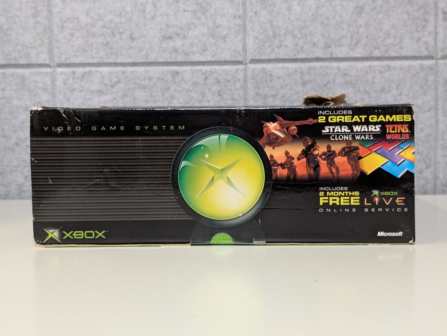 Microsoft OG/Original Xbox Star Wars Clone Wars + Tetris Worlds Bundle - USED