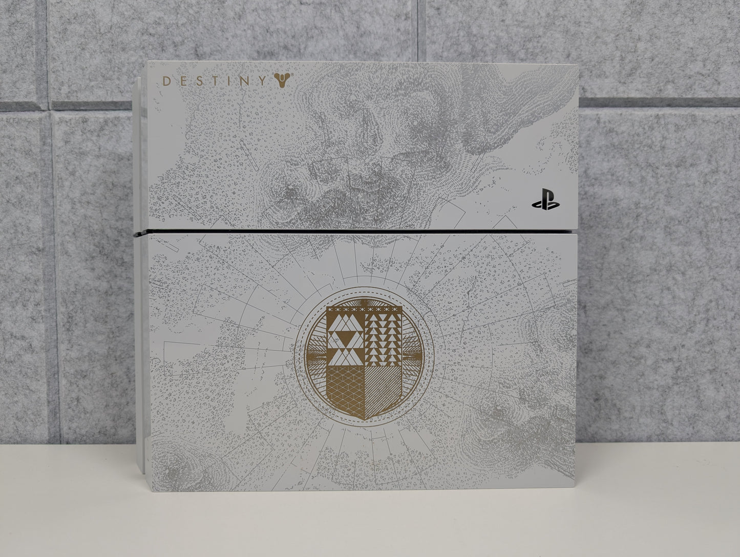 Sony PlayStation 4 (w/ accessories) - White, Destiny Ltd. Ed. - 500GB - USED