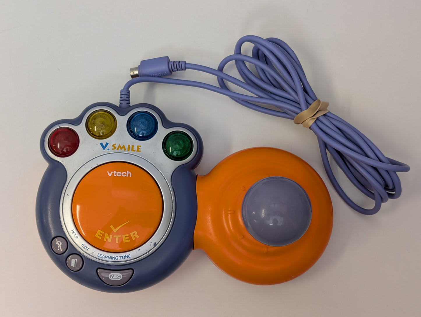 V-tech V.Smile TV Learning System w/ 12 games - Orange - USED