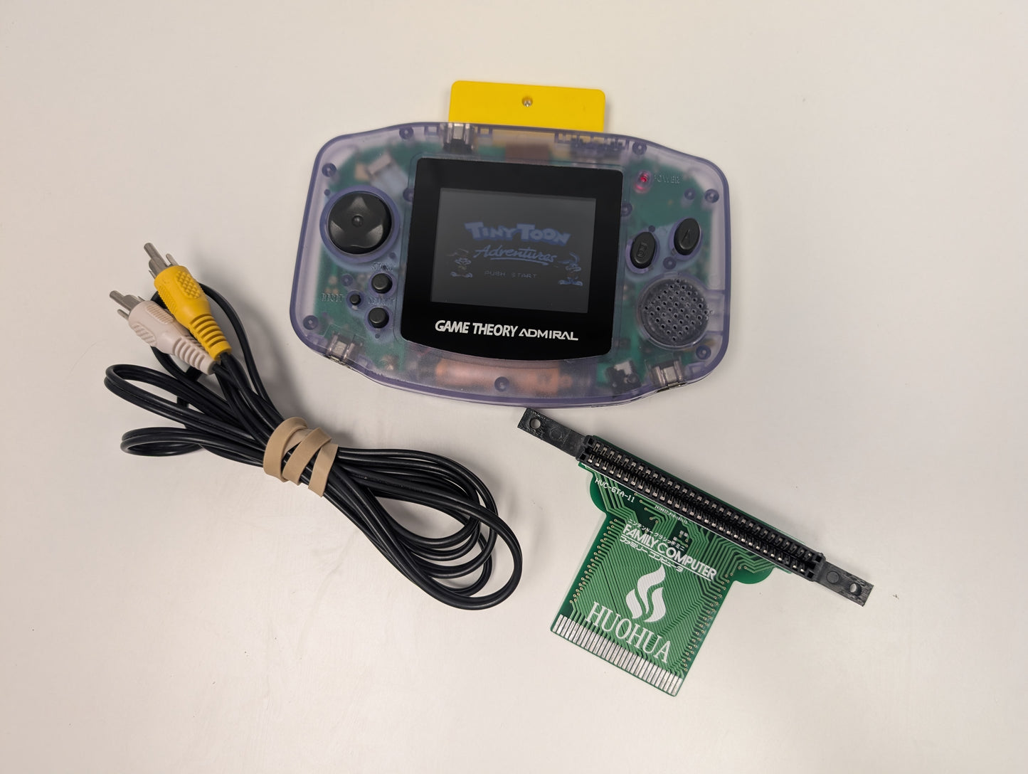 Mystery Game Theory Admiral w/ Tiny Toons game & accessories - Blue - USED