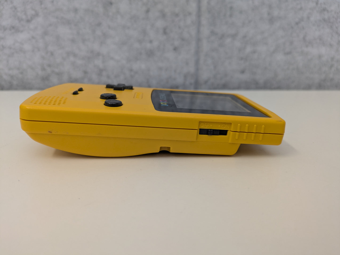 Nintendo Yellow GameBoy Color Handheld Console ONLY - USED (GG94.1)