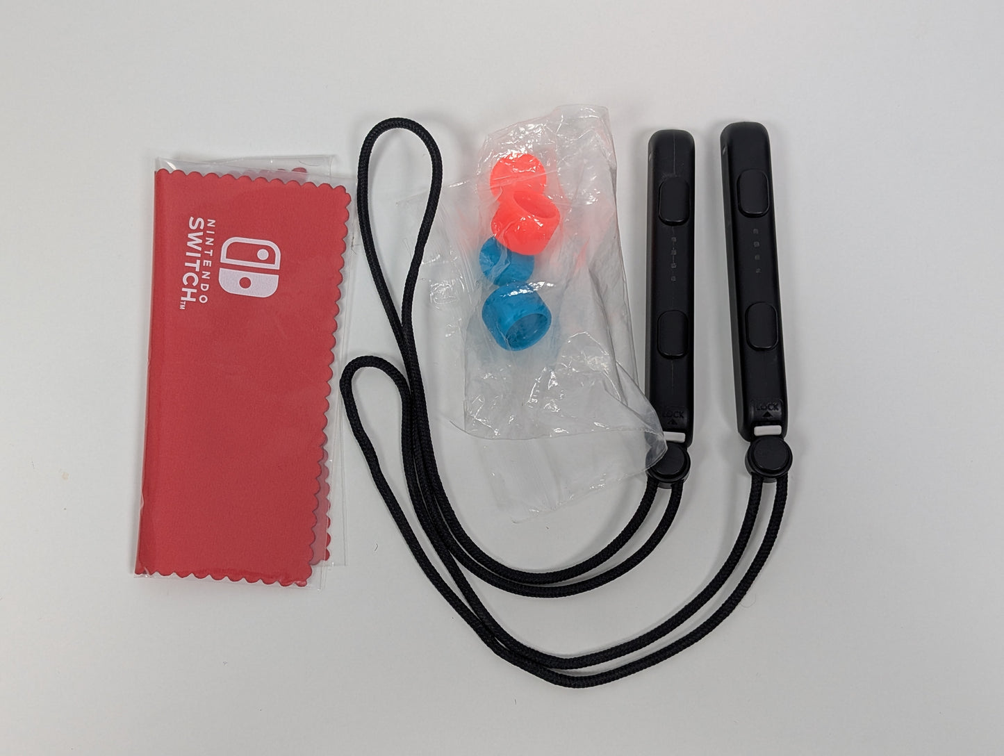UNPATCHED Nintendo Switch v1 w/ accessories - Red/Blue - USED