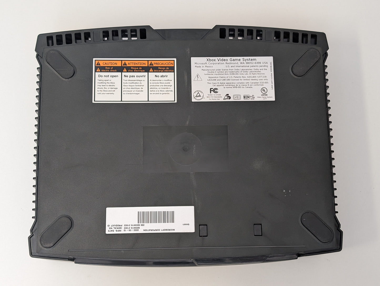 Microsoft OG/Original Xbox (Console ONLY) - USED