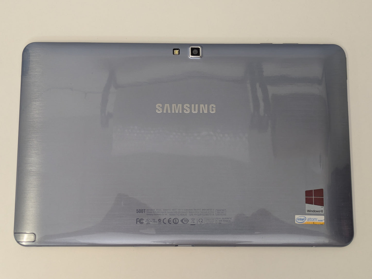 Samsung ATIV 500T Windows 8 Tablet PC - 64GB SSD - Tablet and Charger ONLY - USED