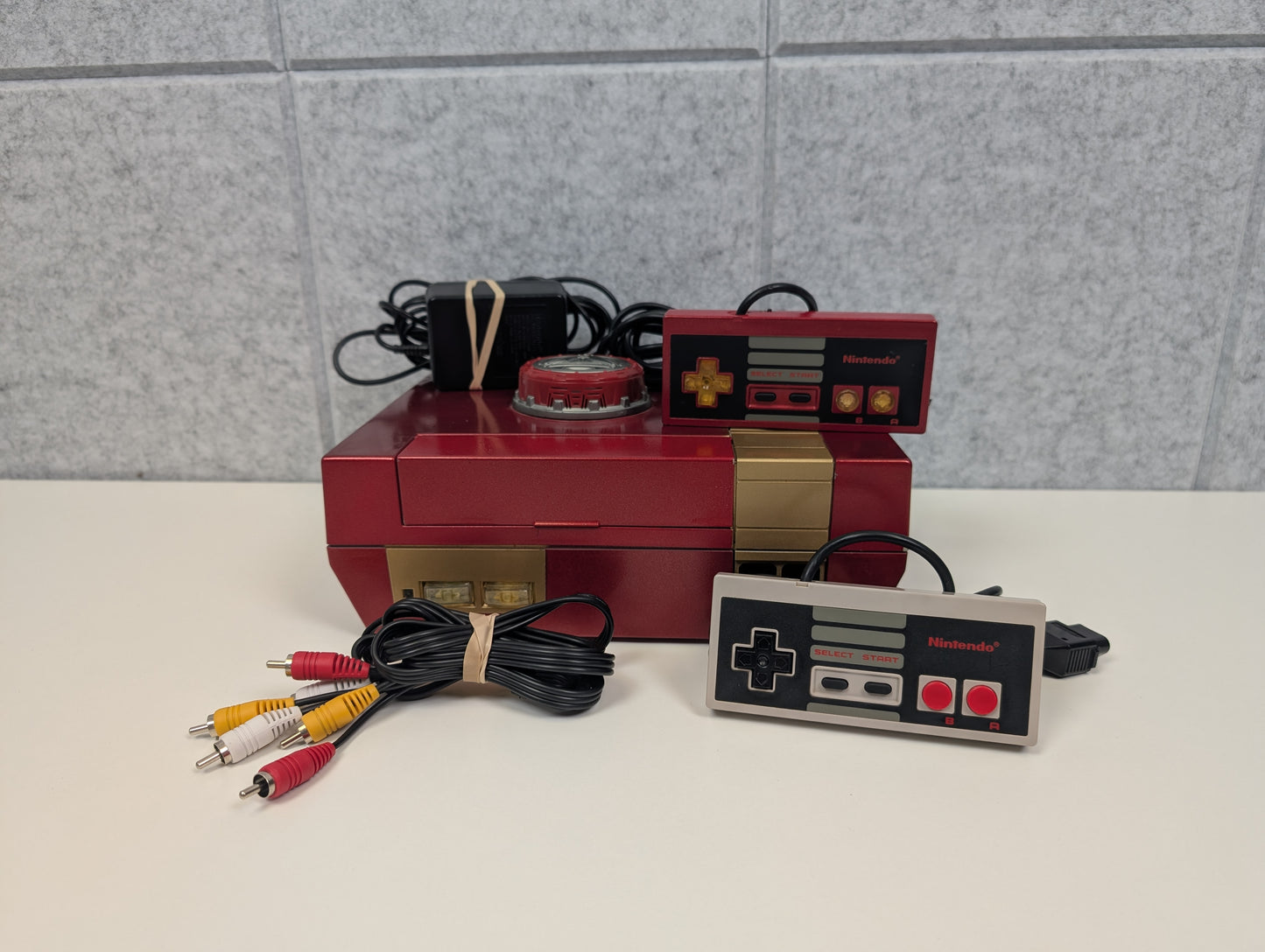 Nintendo Entertainment System NES - Custom Iron Man Edition - USED
