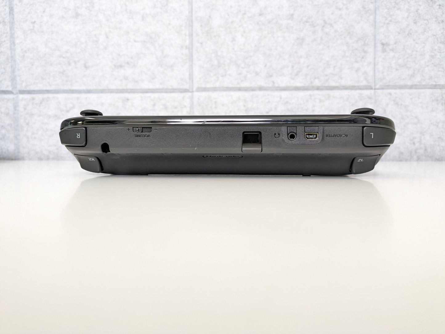 Nintendo Wii U GamePad - Black - BROKEN SCREEN - GAMEPAD ONLY - AS-IS
