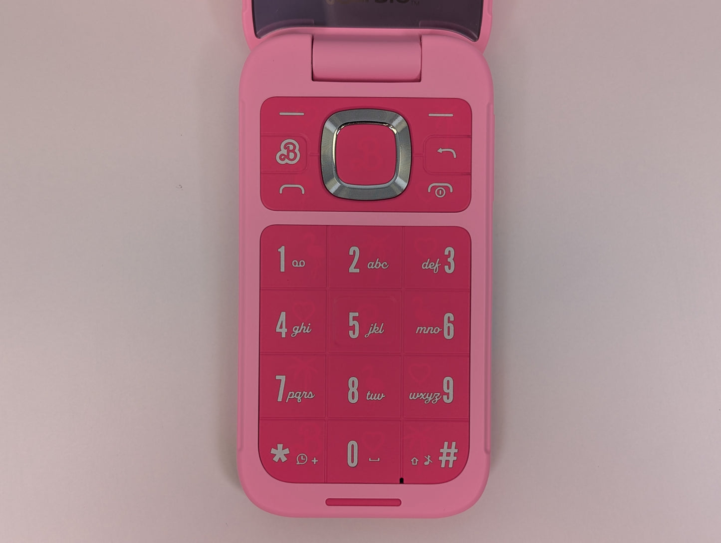HMD Barbie Flip Phone (Network Unlocked) - US Version w/ KaiOS - Pink - USED