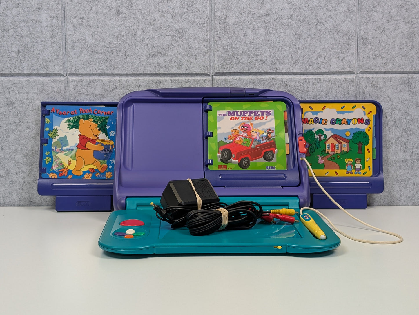 Sega Pico w/ Games - AS-IS