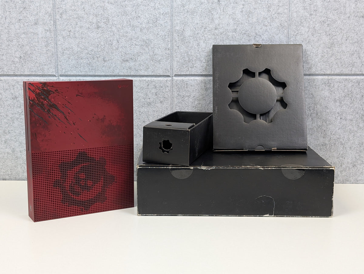RARE PROTOTYPE Microsoft Xbox One S - Gears of War Edition - 2TB - USED