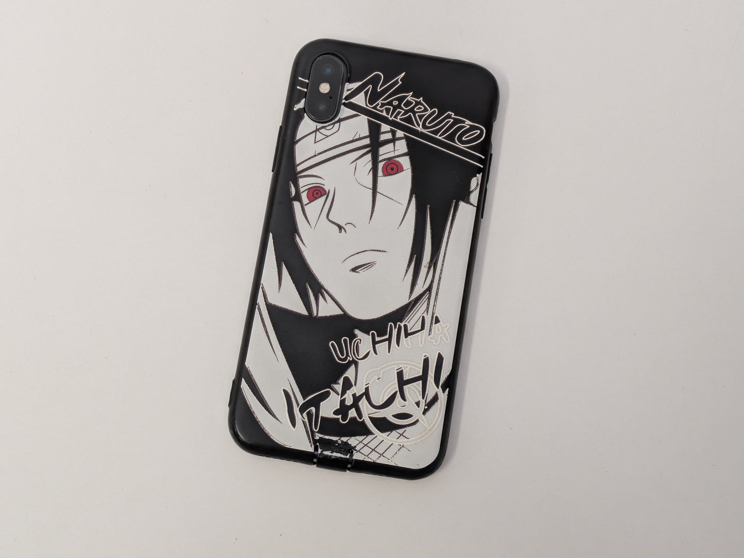 Apple iPhone X - 64GB - Space Gray (w/ Naruto case) - Unlocked - USED