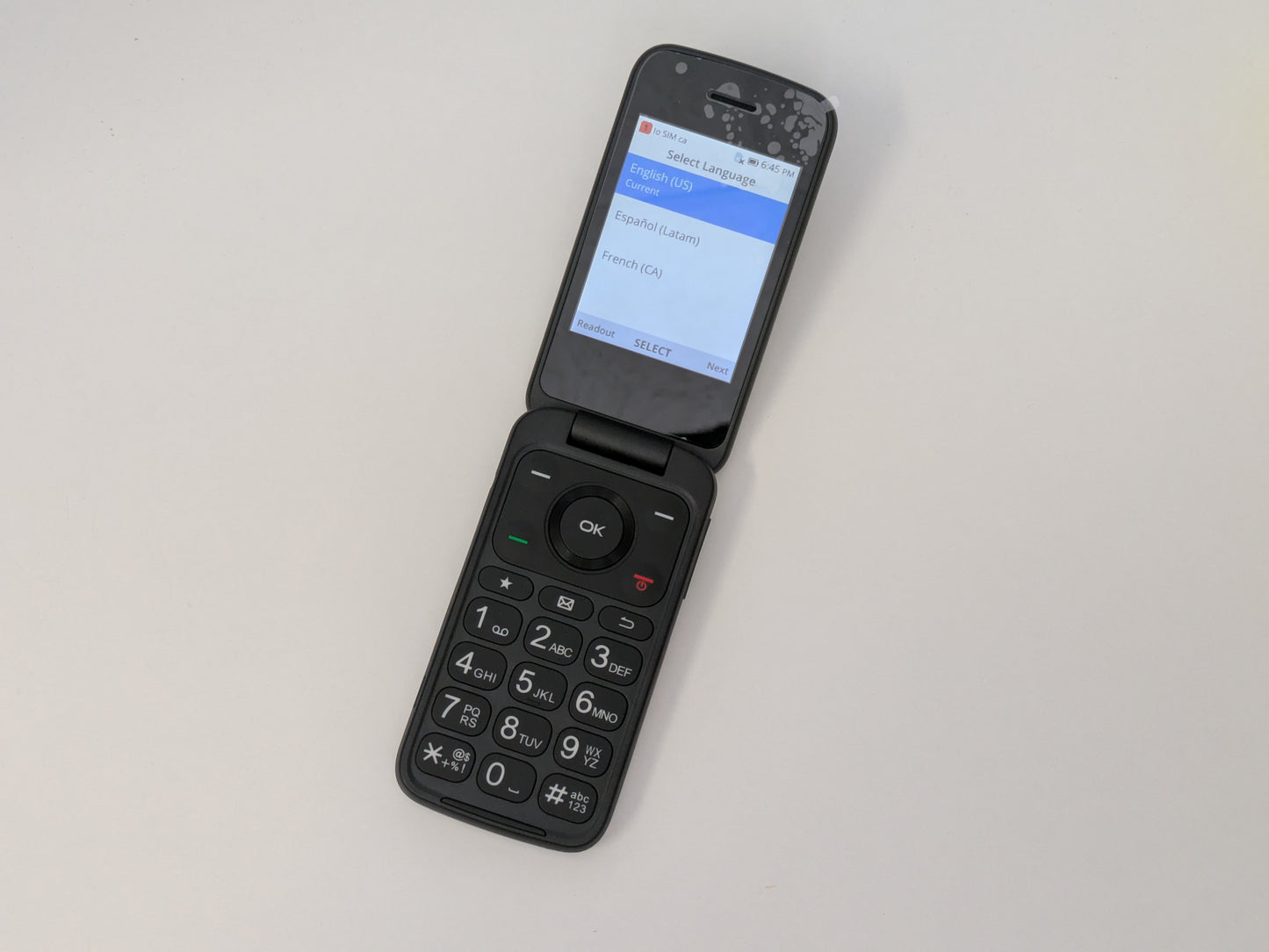 TCL Flip Pro - 4GB - Gray - Verizon - USED