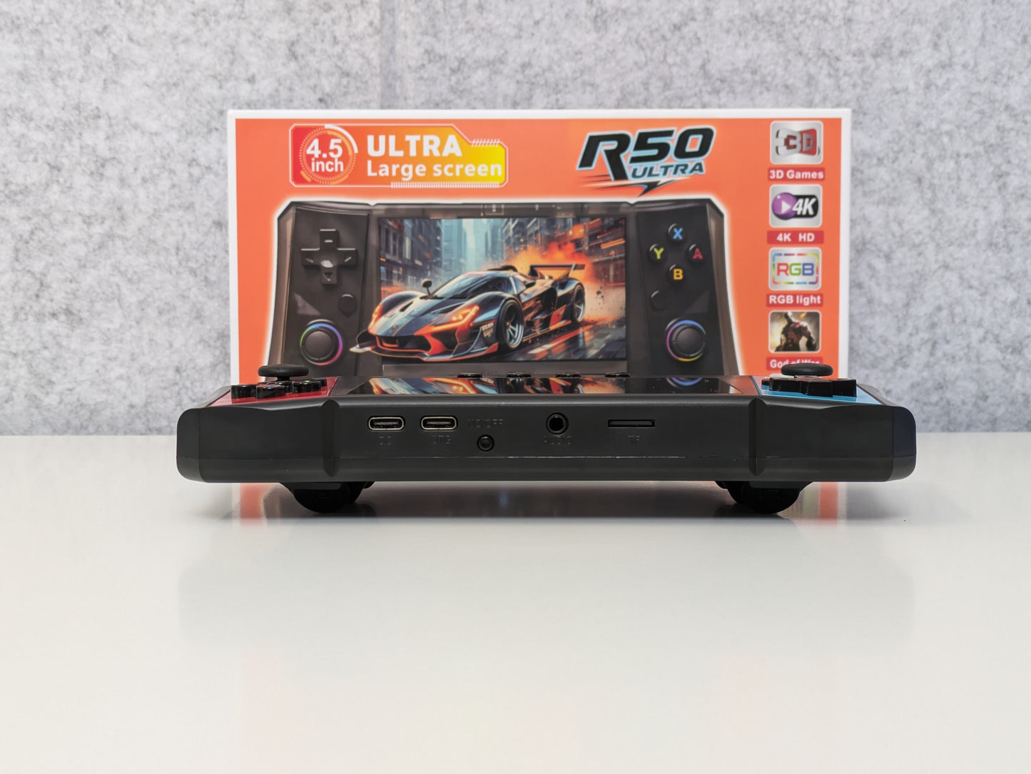 R50 Ultra (Red/Blue) - Handheld Retro Gaming Device - 256GB - USED