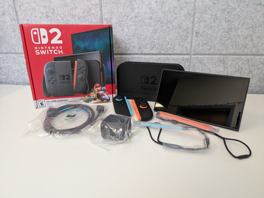 Nintendo Switch 2 IN BOX w/ accessories - DOES NOT READ CARTRIDGES - AS-IS