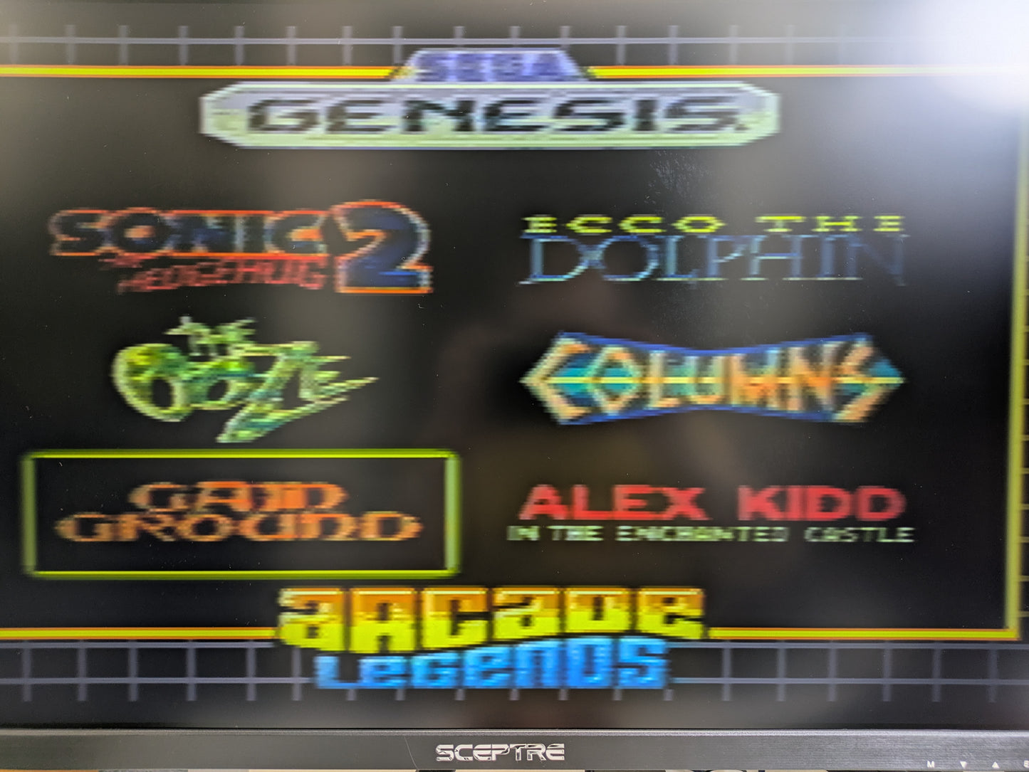 Sega Genesis 6-in-1 Plug-n-Play System by Radica - Used