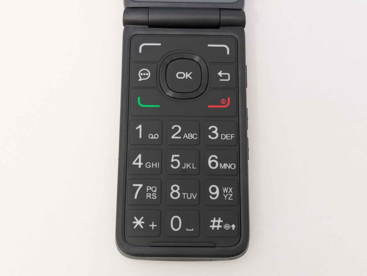 Alcatel GO Flip - Black - UNLOCKED - USED, LIKE NEW IN BOX