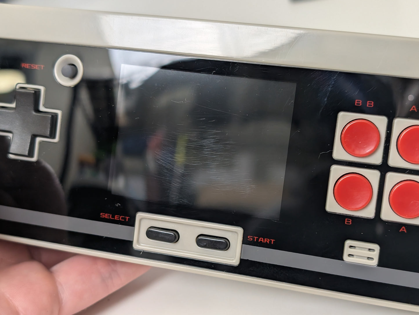 Hamy Portable Pocket NES Console - Black/Grey - USED