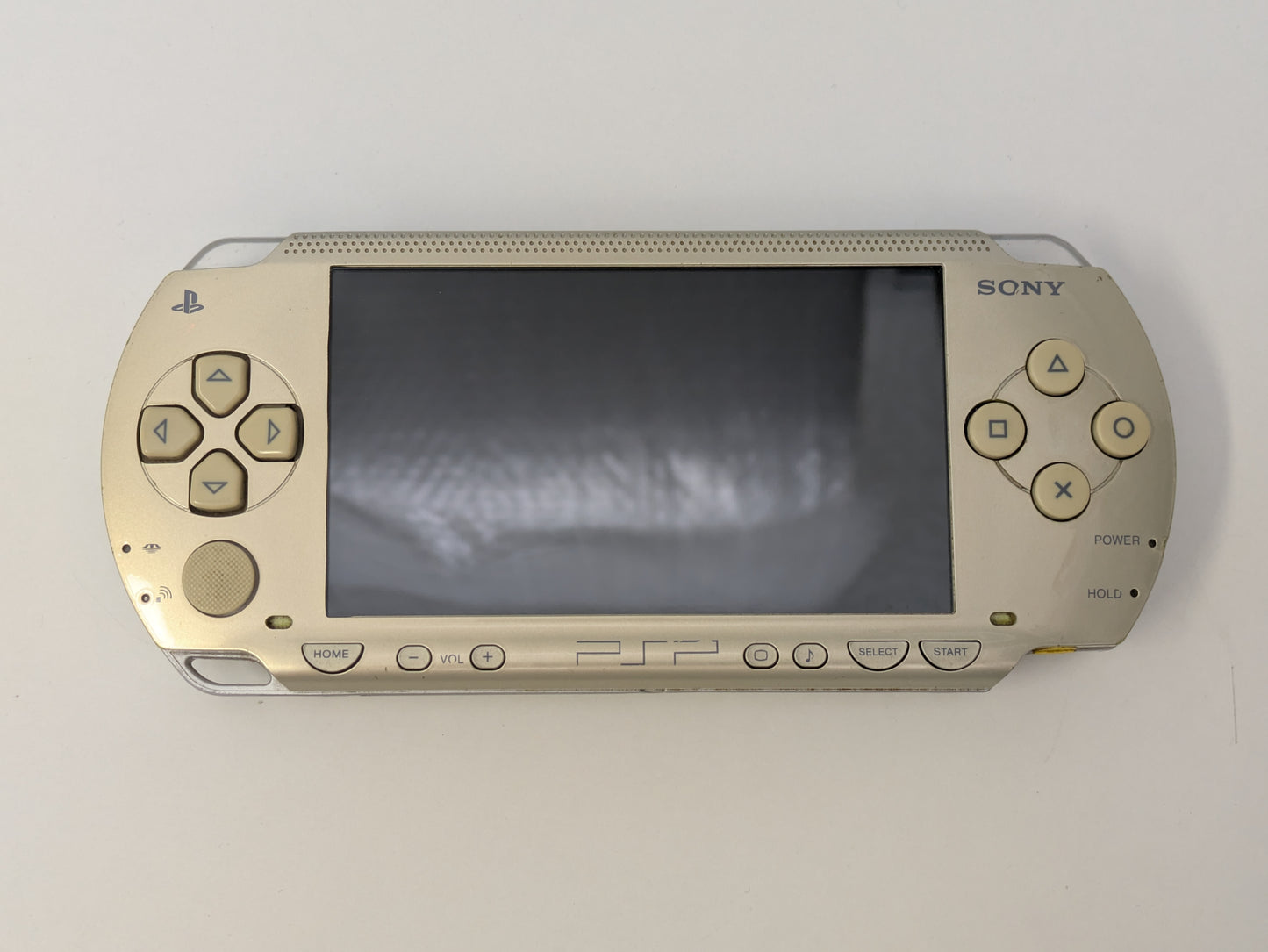 Japanese Sony PlayStation Portable PSP 1000 (Champagne Gold) MODDED w/ 6.61 PRO-C CFW - CONSOLE ONLY - DOES NOT READ UMDs - Used
