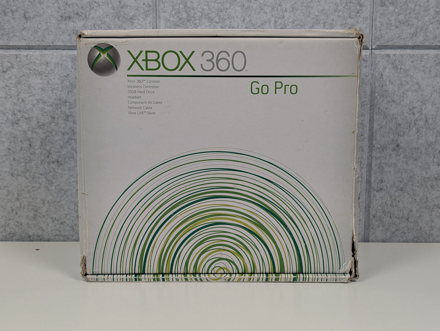 Microsoft Xbox 360 (BLADES DASH) CIB - 20GB - White - OPEN BOX