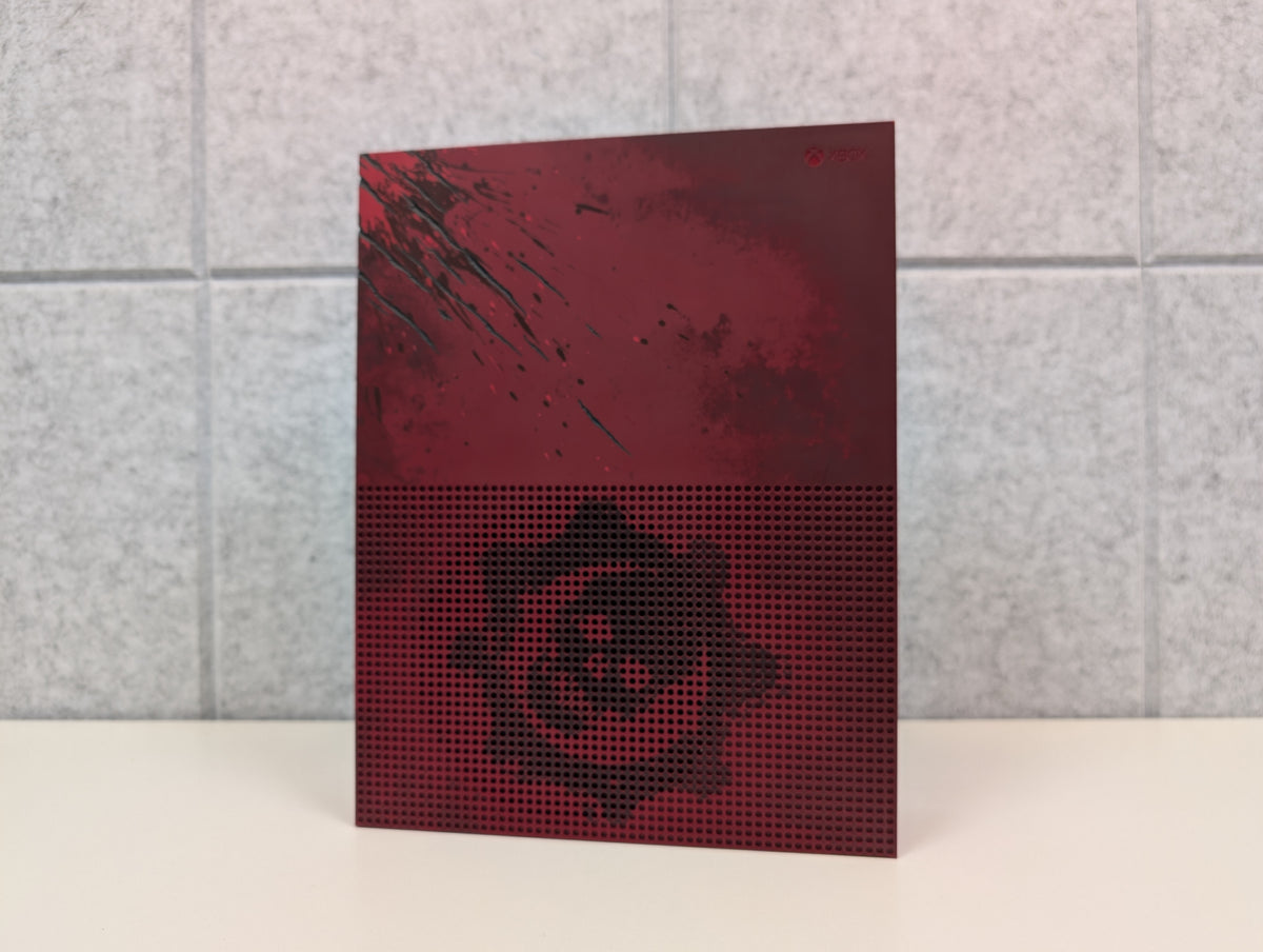 RARE PROTOTYPE Microsoft Xbox One S - Gears of War Edition - 2TB - USED