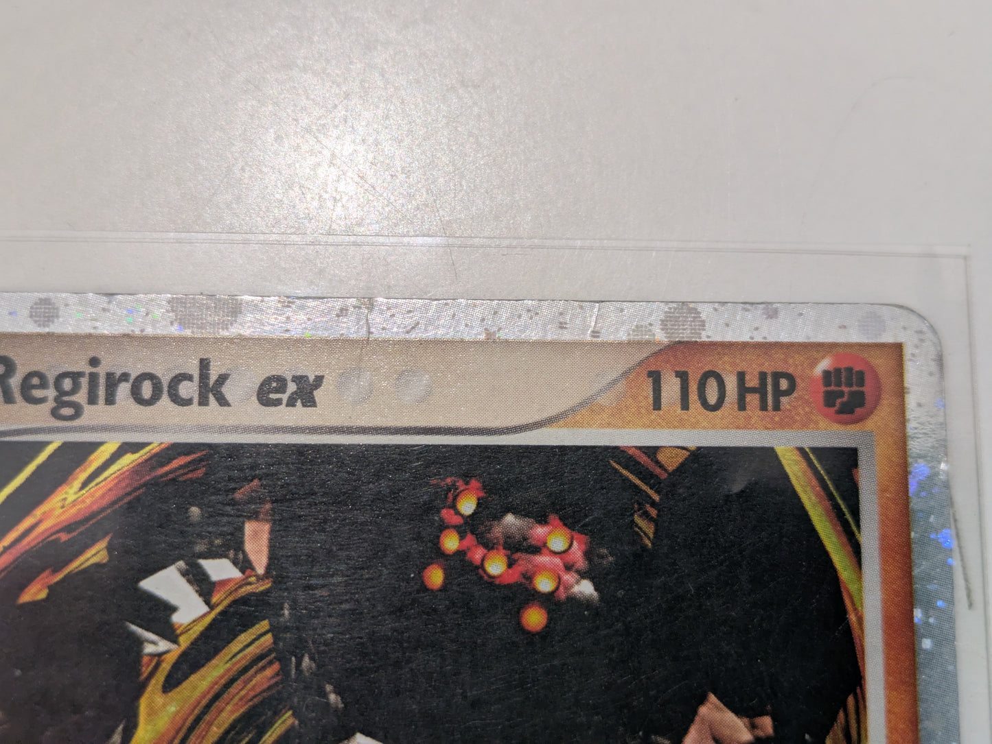 Pokémon TCG - Regirock EX Holo Ultra Rare 99/106 - Emerald (2005) - Damaged