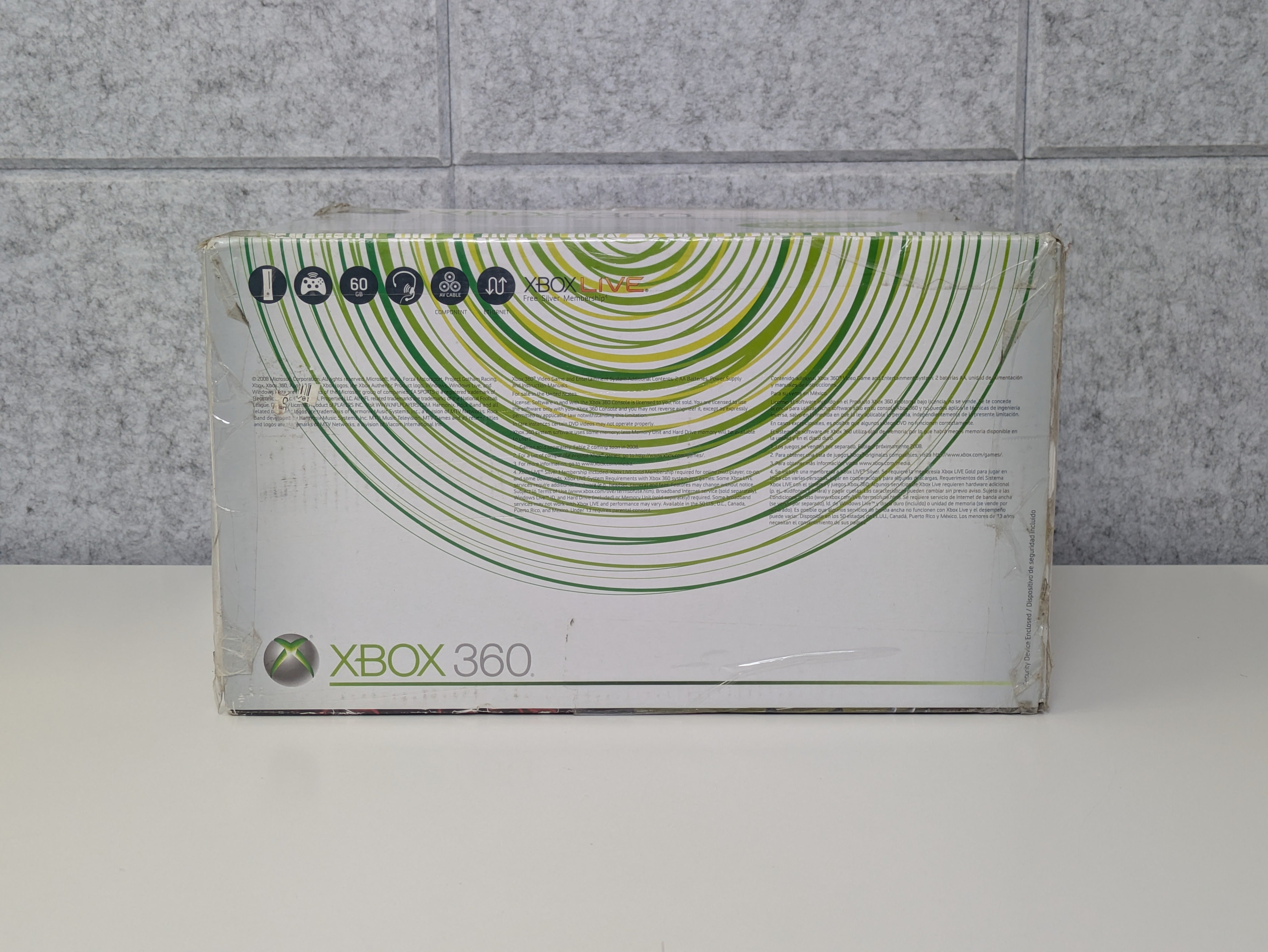 Microsoft Xbox 360 Summer Intern Edition w/ Box - 60GB - White