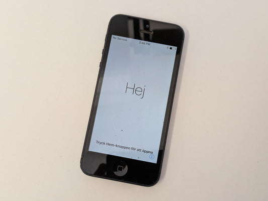 iPhone 5 A1428 (Network Locked to AT&T) - 16GB - Slate Black - AS-IS