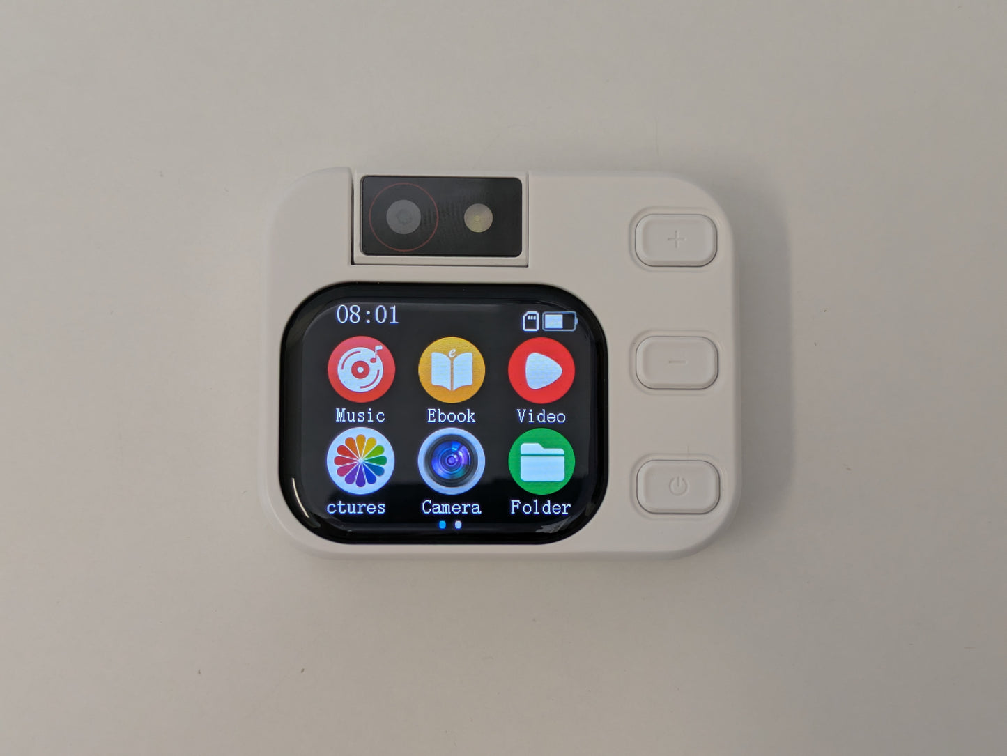 Vitaler X8 - MP3 Player w/ Camera - 32GB - White - USED