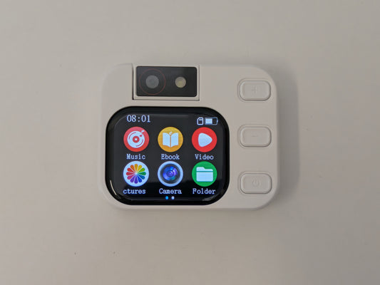 Vitaler X8 - MP3 Player w/ Camera - 32GB - White - USED